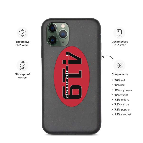 419 Jiu Jitsu Speckled iPhone case - Image 3