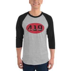 419 Jiu Jitsu – 3/4 sleeve raglan shirt
